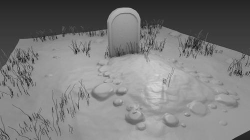 Small Graveyard Scene preview image